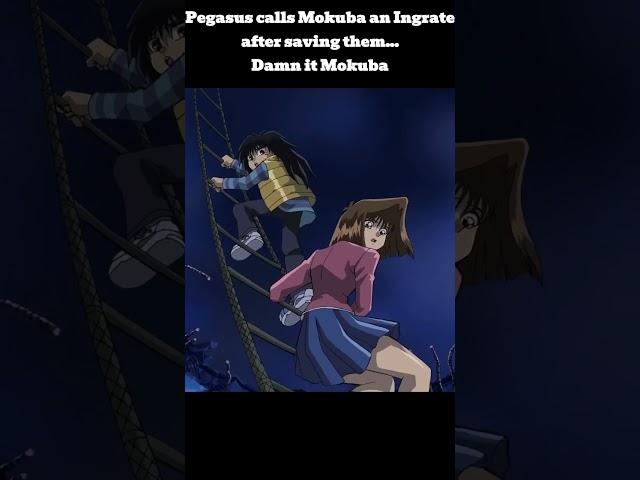 Pegasus calls Mokuba an Ingrate. Kaiba probably won't like that.  #yugioh #ytshorts