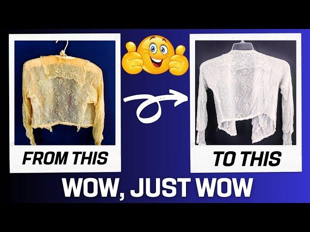 How to Whiten Clothes That Have Yellowed (In Just 5 Minutes)