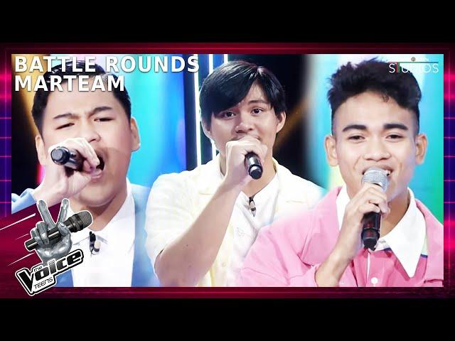 Benedict vs. Denmar vs. Cards | Ayoko Na Sana | Battle Rounds | The Voice Teens Philippines