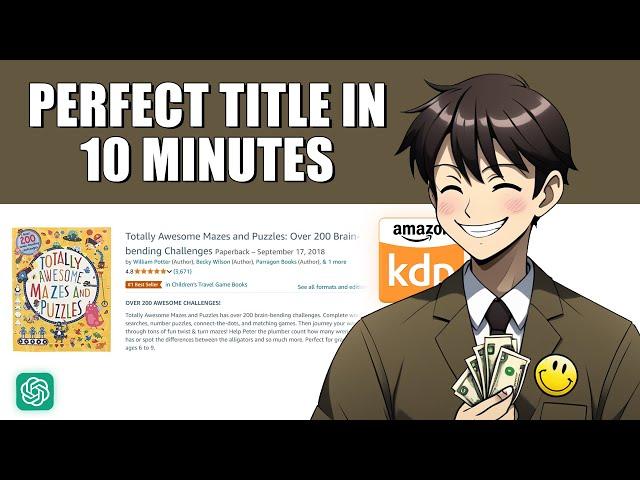 Perfect KDP Title in Under 10 Minutes | Amazon KDP Guide