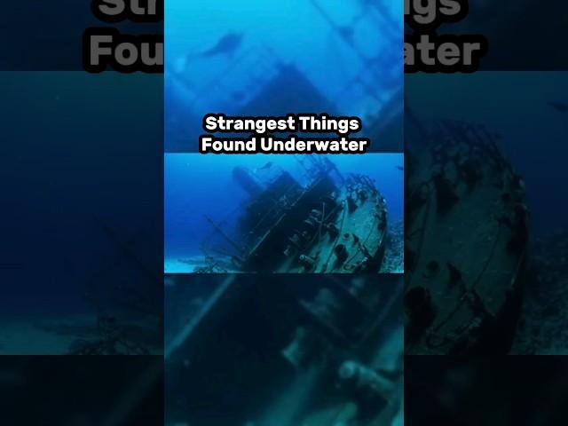 Strangest Things Found Underwater #shorts