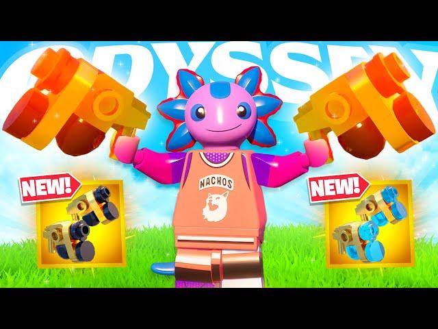The NEW BEST Weapon in LEGO Fortnite Odyssey..