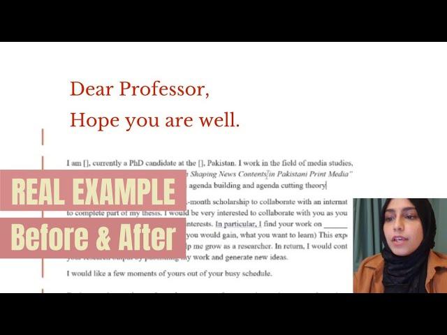 How to Write Introductory Emails for PhD Applications & Research Programs | Emailing a Professor