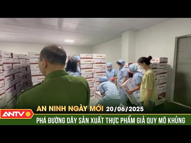 Sản xuất sữa HIUP 27 giả: Nhiều thủ đoạn xóa dấu vết, tẩu tán chứng cứ | An ninh ngày mới ngày 20/6