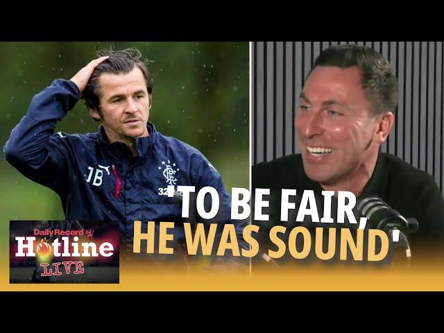 Scott Brown spills the beans on reunion with Joey Barton on the touchline | Hotline Live