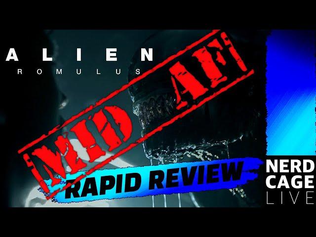 Alien: Romulus #SpoilerFree Rapid Review From #NerdCageLIVE