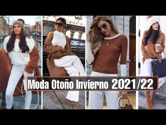 MODA Y TENDENCIAS OTOÑO INVIERNO 2021 2022 MODA MUJER OUTFITS OTOÑO INVIERNO