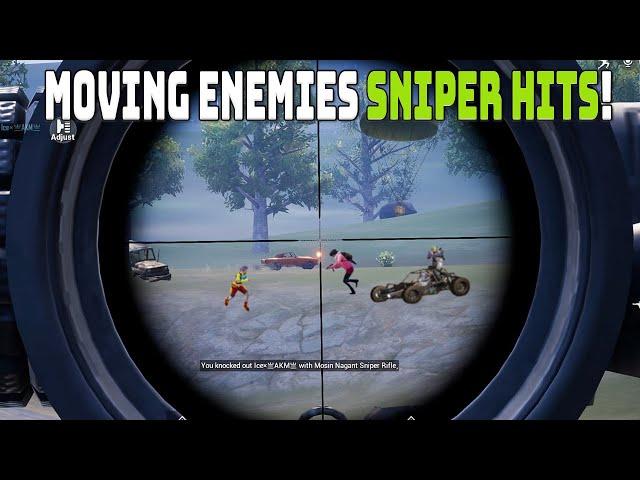 BEST Moving Targets Sniper Shots in PUBG MOBILE 