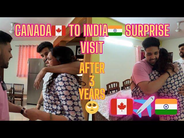 Canada To India After 3 Years| Surprise Vlog️