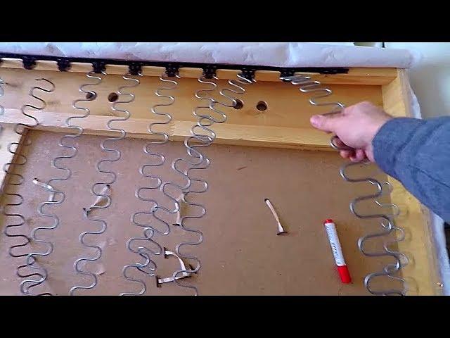  repairing a sofa with your own hands - hauling furniture and replacing springs