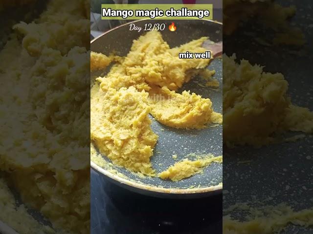 Day 12: Viral Mango Coconut Laddu – 2-Min Instant Sweet Recipe!  #latestrecipe #upvasrecipe