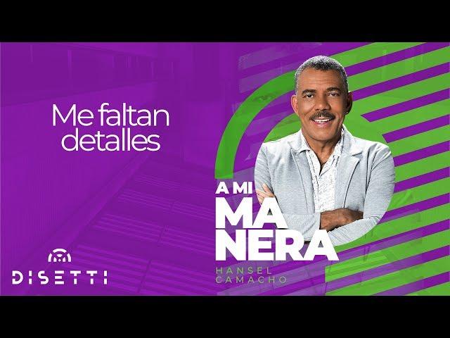 Hansel Camacho - Me Faltan Detalles (Audio Oficial) | Salsa Romántica