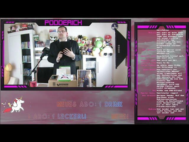 Podderich und die Ehe - Best of Unboxing Livestream