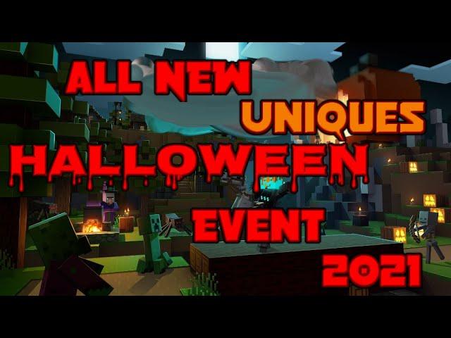 ALL NEW Uniques & Items Showcase Minecraft Dungeons (Spooky Fall 2021)