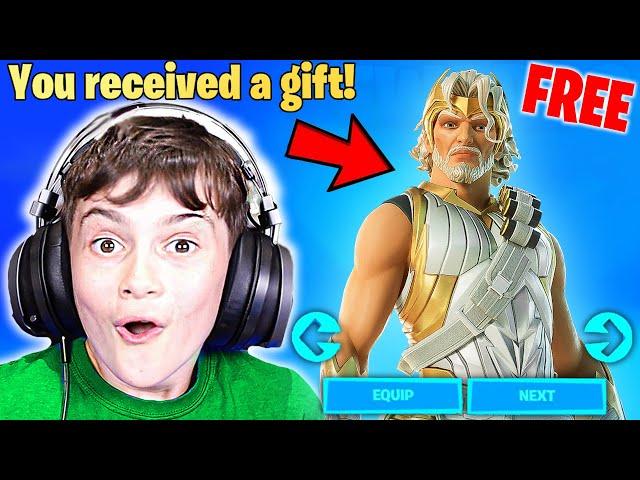 Gifting My Bro SEASON 2 LEVEL 100 Battle Pass! (FREE)