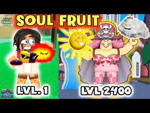 Noob to Max Using Mythical Soul Fruit in Bloxfruits