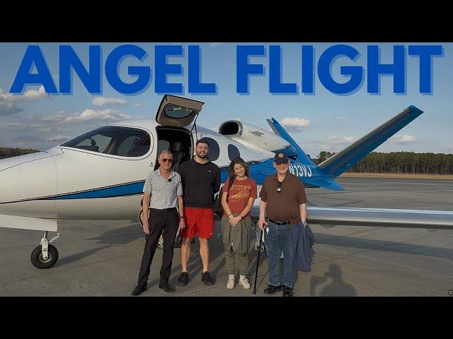 Inside an Angel Flight Mission - Cirrus Vision Jet