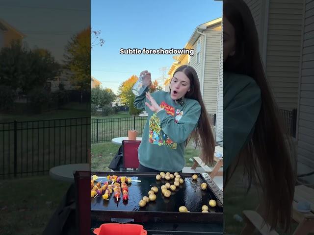 That potato was like YEET  #subtleforeshadowing #foreshadowing #trend #funny #blackstonefail