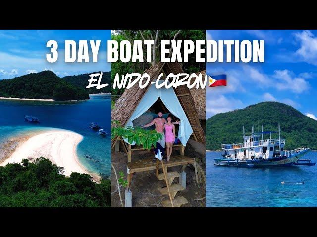 Living on a boat for 3 days in the Philippines | Keelooma 3D 2N Expedition El Nido - Coron