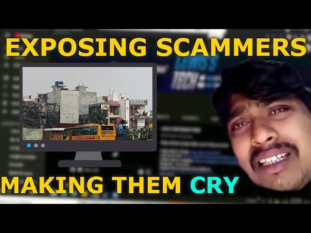 Scammers Cry When LOCATION EXPOSED!