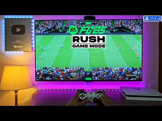 EA FC25 RUSH PS4 better than Efootball Strike Arena