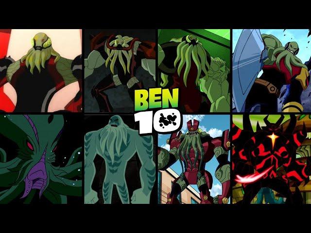 EVERY VERSIONS OF VILGAX | BEN 10