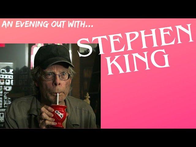 VLOG: My (sort of) evening out with Stephen King at Cheltenham Literature Festival 2022