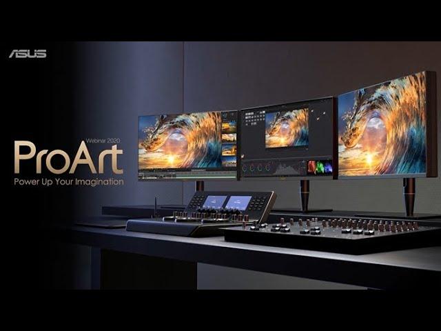 ASUS ProArt Webinar: ProArt display technology, HDR setup & color grading tips