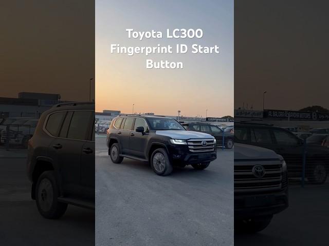 Does your Land Cruiser have this important security feature? #toyotalandcruiser #toyota #lc300