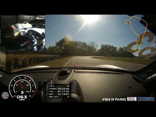 1:16.2s Lap at Summit Point Club Race Qualifier in 718 GT4 Clubsport MR