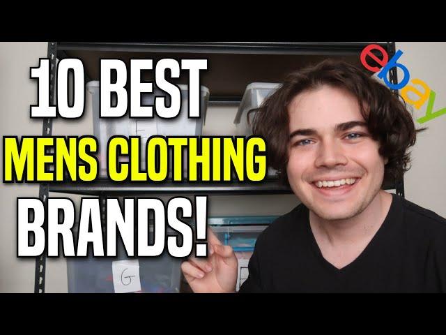 The 10 BEST Mens Clothing Brands to Sell on eBay in 2021!