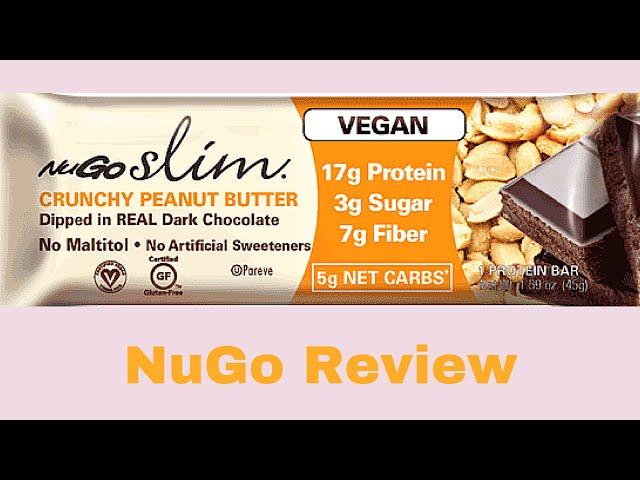 NuGo Slim Vegan Protein Bar Review