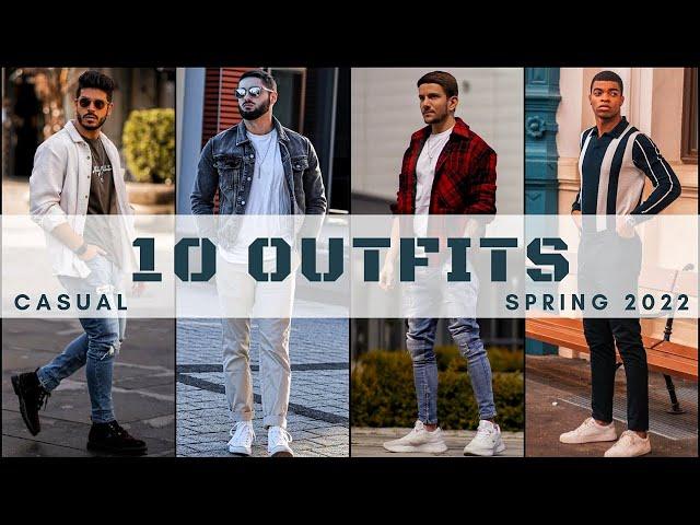 10 Latest Spring Outfit Ideas For Men 2022 | Men's Fashion | Spring 2022