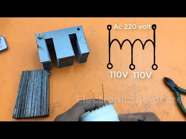 How to make 110 volt transformer?