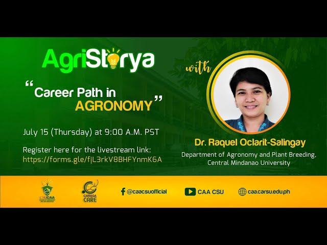 AgriStorya: Career Path in Agriculture - Agronomy