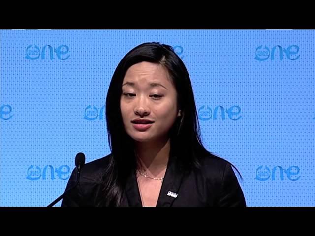 Anita Chan Addresses the Transparency and Integrity Plenary: One Young World Summit 2012