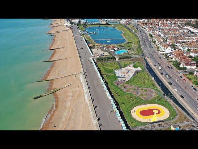 Wheeled sports area at Hove Beach Park now open