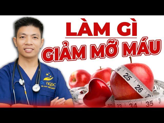 Làm Cách Gì Để Giảm Mỡ Máu Hiệu Quả? | Dr Ngọc