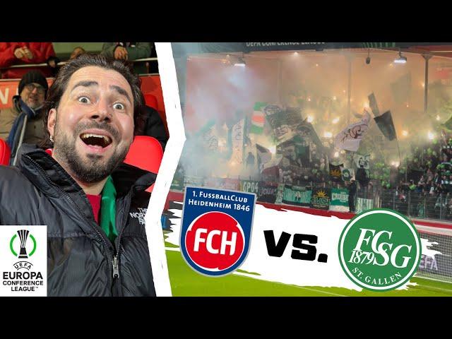 PACKENDES DUELL & PYROSHOW ️ | 1. FC Heidenheim vs. FC St. Gallen | S7EVEN ️