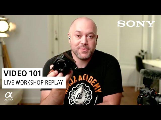 Video 101 With Miguel Quiles | Sony Alpha Universe