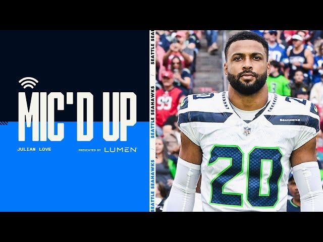 Julian Love Mic'd Up In The Week 14 Win At The Cardinals | 2024 Seattle Seahawks