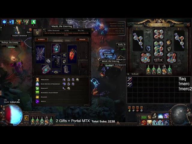 penance brand, risk strats - Secrets poe1 stream