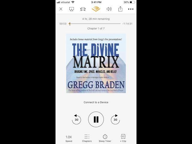 The Divine Matrix   Gregg Braden