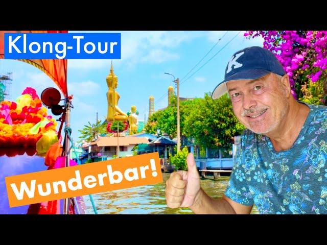 Bangkok: Bootstour durch die Klongs und Chillen im Lumphini-Park