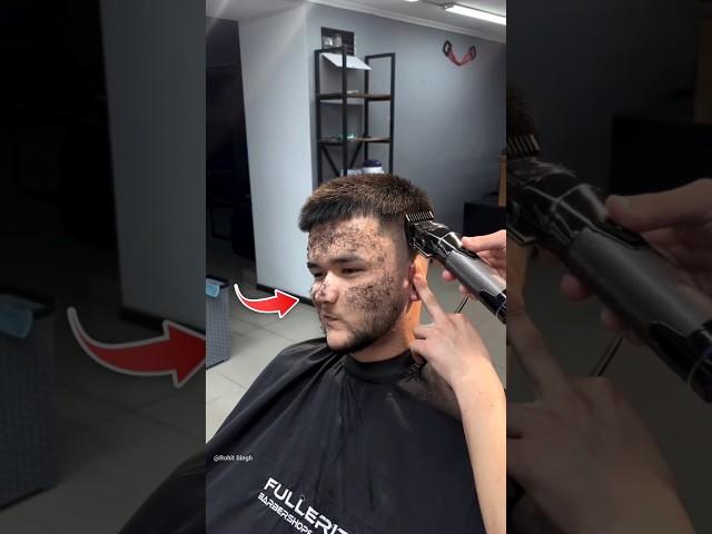 Every Boy's Problem in the Barber Shop #shortsvideo
