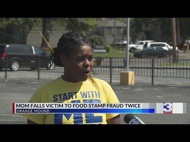 Mom falls victim to food stamp fraud twice