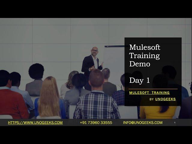 Mulesoft Training Demo Day 1 | Mulesoft tutorial for beginners | Mulesoft training online