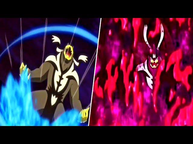 Rapid Strike and Single Strike Urshifu use Signature Moves [English Dubbed] __ Pokémon Journeys