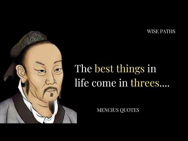 Mencius quotes | Mencius on human nature