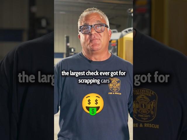 The Biggest CHECK I Have Gotten From Scrapping Cars #damascusmotors #junkyardempire #andycohen #cars